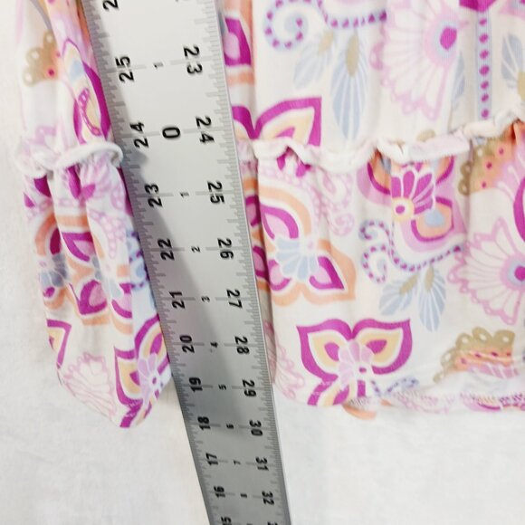 Matilda Jane, Women's Sleeveless, Tiered Top, Floral  Print, Cottage Core, Small - Picture 16 of 16